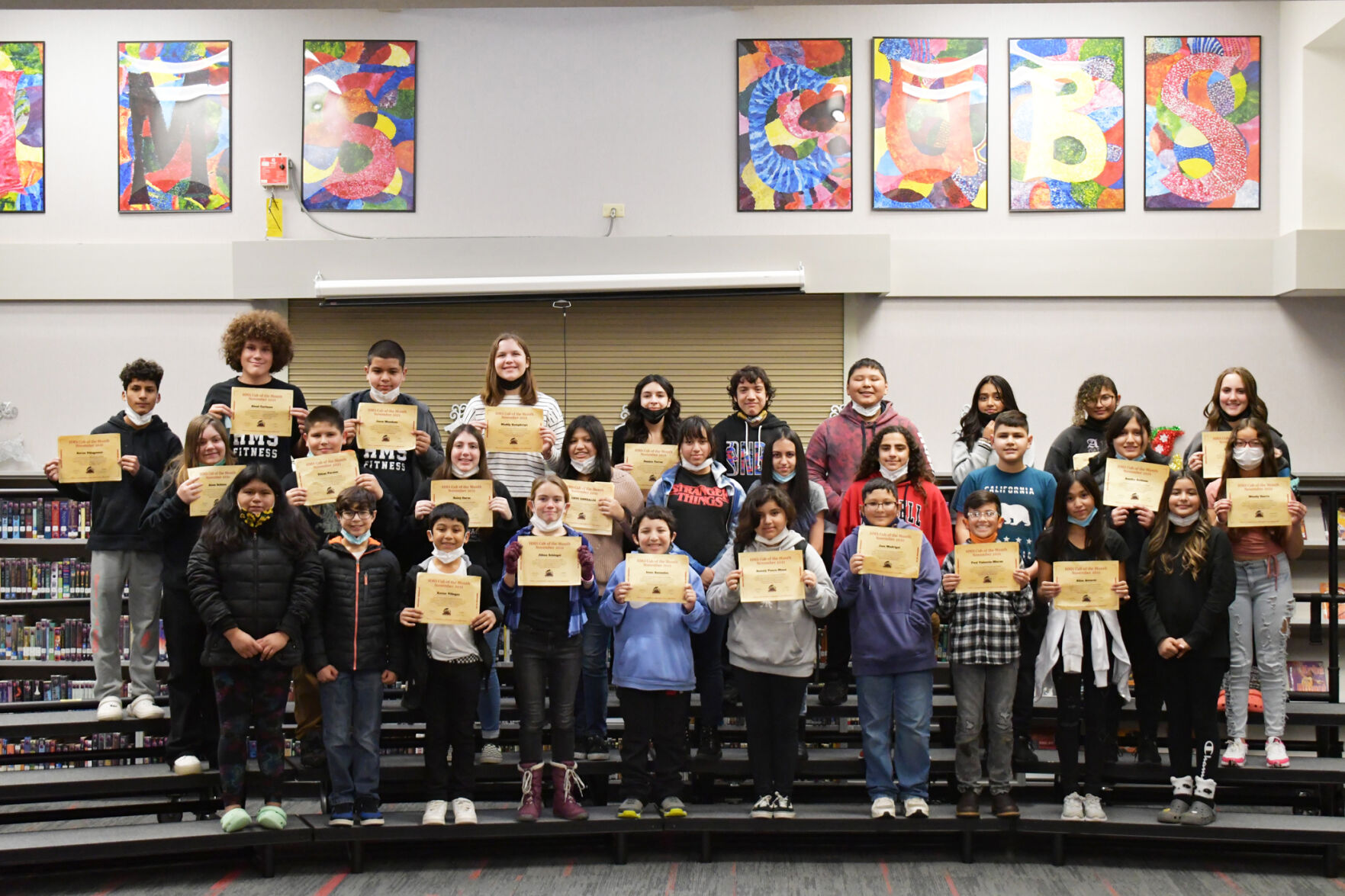 Harrison students of the month named